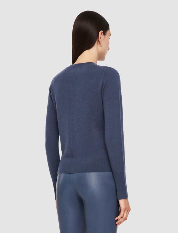 Joseph Light Pure Cashmere Round Neck Jumper Harbour
