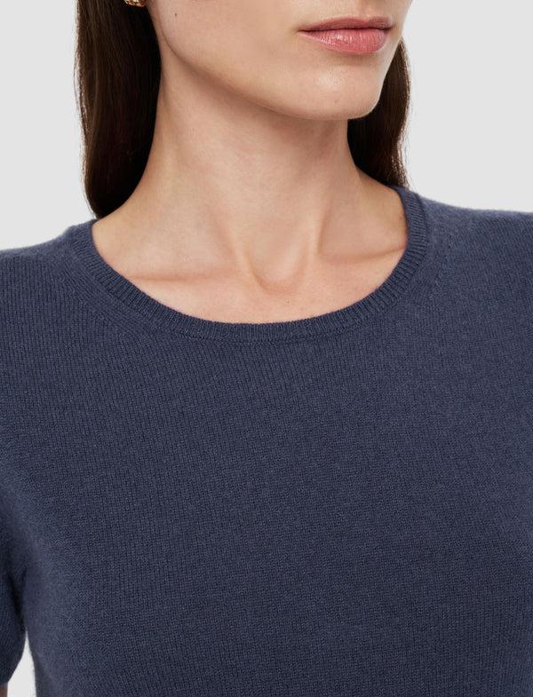 Joseph Light Pure Cashmere Round Neck Jumper Harbour