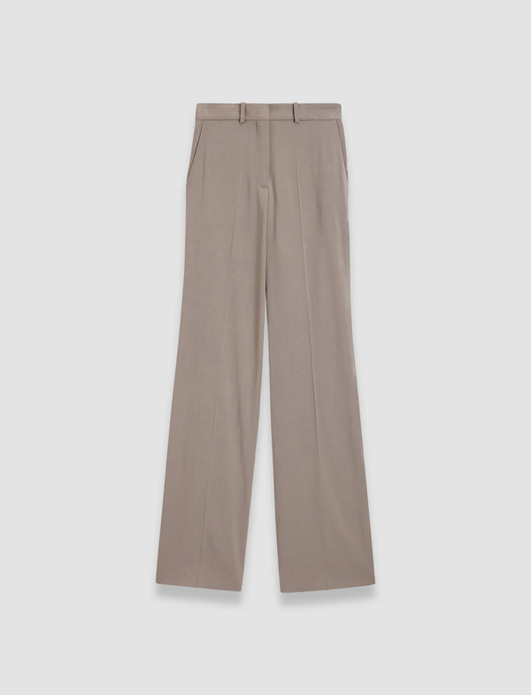 joseph Morissey Tailoring Wool Stretch Trousers Escargot