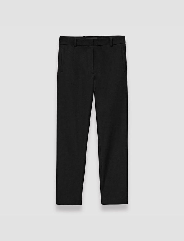 joseph New Eliston Gabardine Stretch Trousers Black