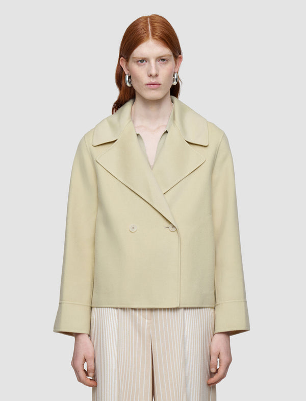 Joseph Rollet Light Double Face Wool Jacket Affogato