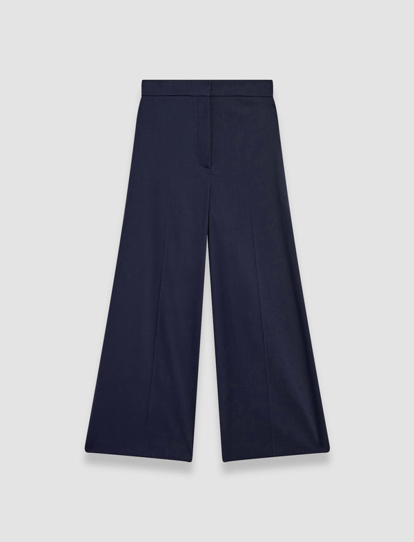 joseph Temple Light Gabardine Stretch Trousers Navy