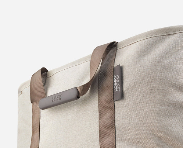 Joseph Joseph 2-piece Ecru Tota Trio 90L & Hold-All™ 35L Laundry Basket Set