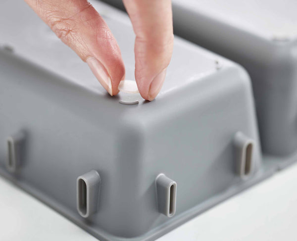 Joseph Joseph Blox™ 10-piece Gray Drawer Organizer Set