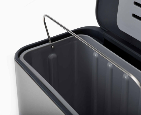 Joseph Joseph Collect™ 4L Stainless-steel Food Waste Caddy