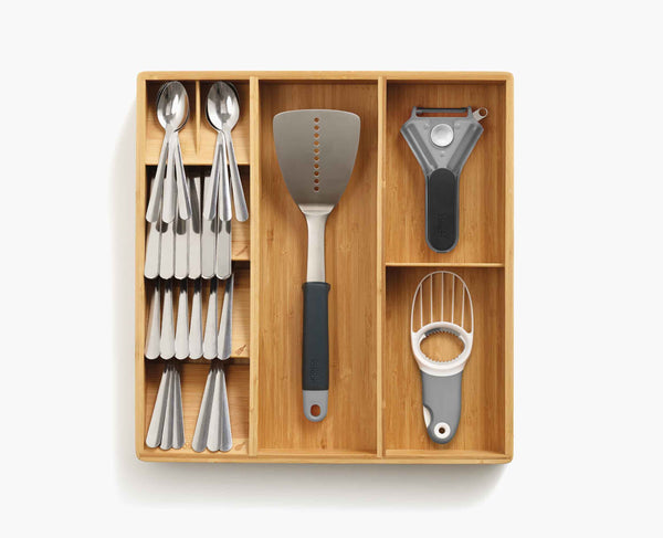 Joseph Joseph DrawerStore™ Bamboo Cutlery Utensil & Gadget Organizer