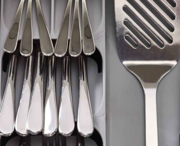 Joseph Joseph DrawerStore™ Gray Cutlery Utensil & Gadget Organizer
