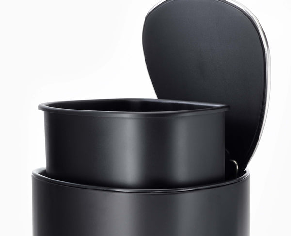 Joseph Joseph EasyStore™ 5L Matt Black Pedal Trash Can