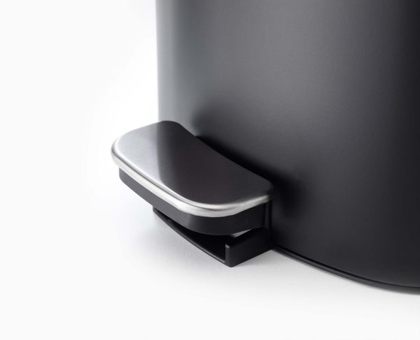 Joseph Joseph EasyStore™ 5L Matt Black Pedal Trash Can