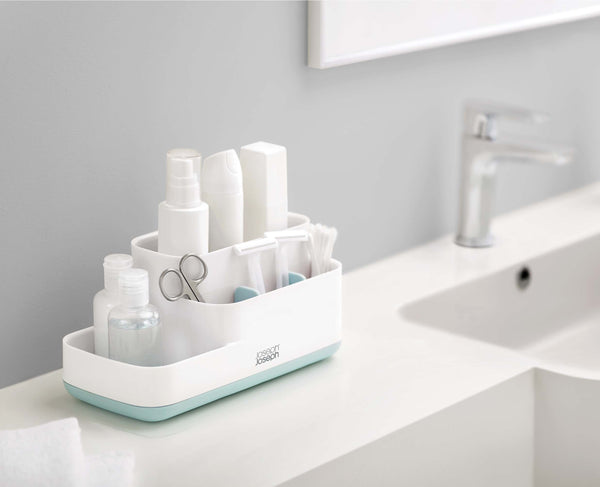 joseph joseph EasyStore™ Light Blue Bathroom Storage Caddy