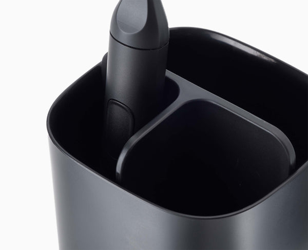 Joseph Joseph EasyStore™ Matt Black Toothbrush Holder