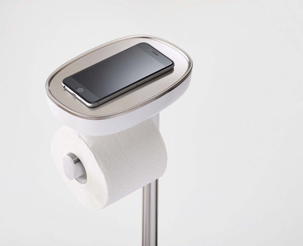 Joseph Joseph EasyStore™ Stainless-steel Toilet Roll Holder