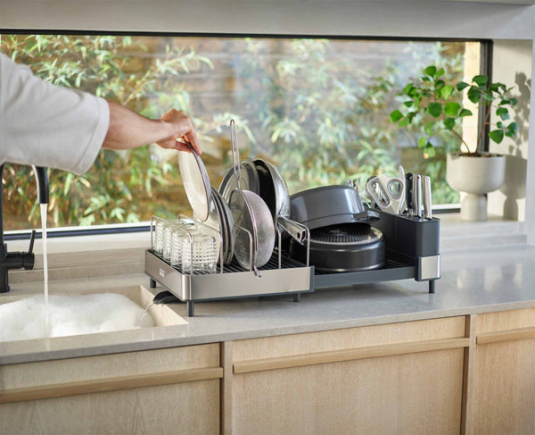 joseph joseph Extend™ Max Stainless-steel Expandable Dish Drainer