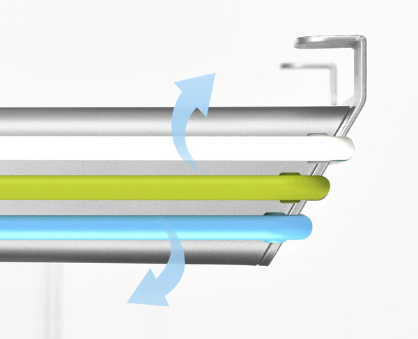 Joseph Joseph Folio™ Slim 3-piece Under-shelf Multicolour Cutting Board Set