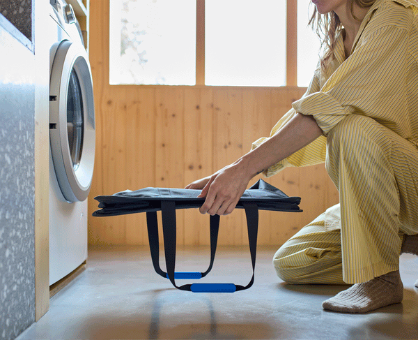 Joseph Joseph Hold-All™ Black Collapsible 35L Laundry Basket