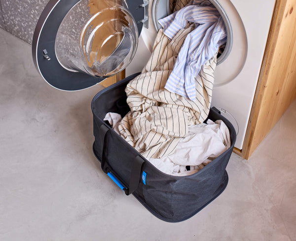 Joseph Joseph Hold-All™ Black Collapsible 35L Laundry Basket