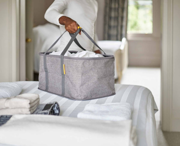Joseph Joseph Hold-All™ Gray Collapsible 35L Laundry Basket