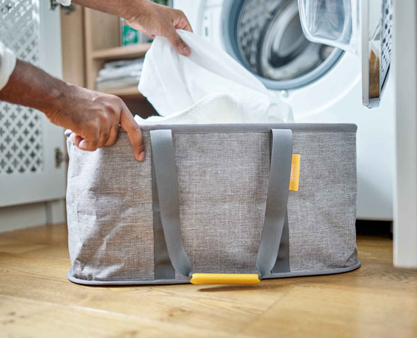 joseph joseph Hold-All™ Gray Collapsible 35L Laundry Basket