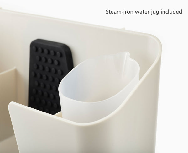 Joseph Joseph IronHub™ Wall-mounted Ecru Iron Storage Caddy