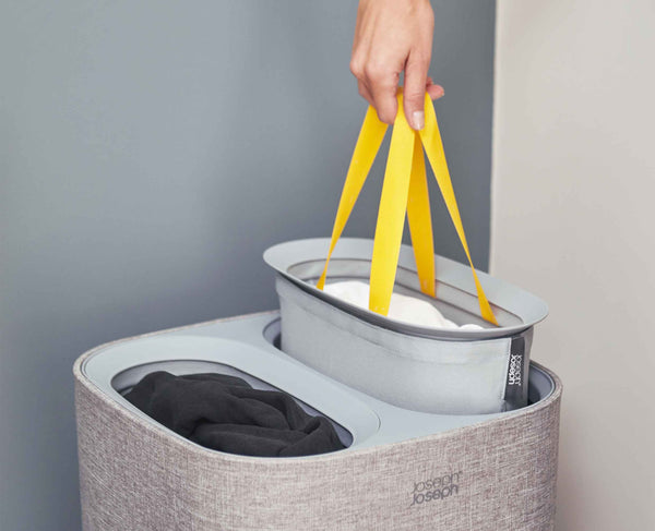 Joseph Joseph 2-piece Gray Laundry Basket Set