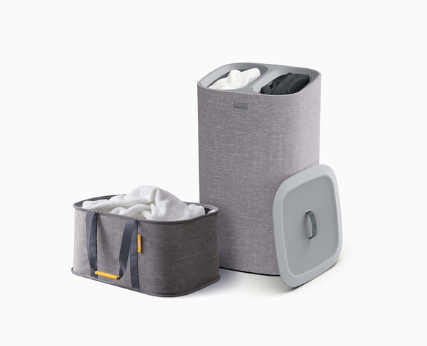 joseph joseph 2-piece Gray Laundry Basket Set