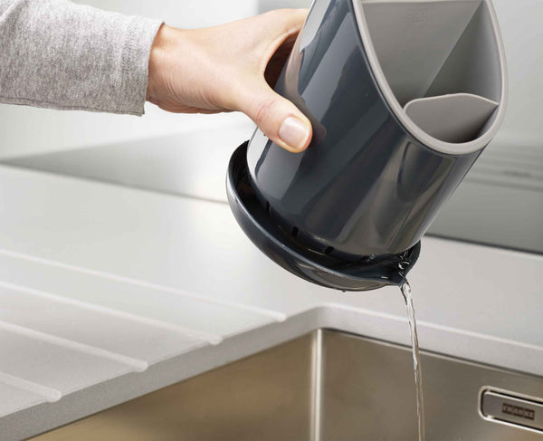 Joseph Joseph Dock™ Gray Cutlery Drainer
