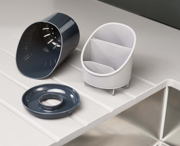 Joseph Joseph Dock™ Gray Cutlery Drainer