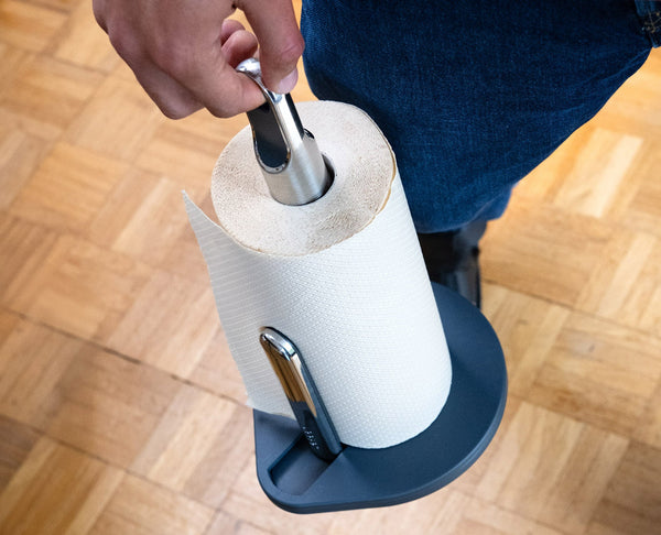 Joseph Joseph Hold™ Gray Paper Towel Holder