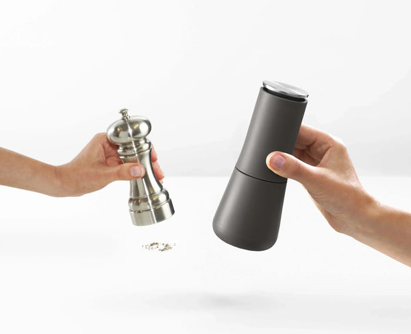 Joseph Joseph Milltop™ Gray Salt & Pepper Mills