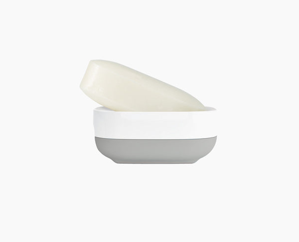 Joseph Joseph Slim™ Compact Light Gray Soap Dish