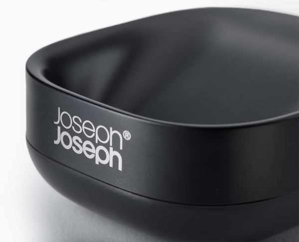 Joseph Joseph Slim™ Compact Matt Black Soap Dish