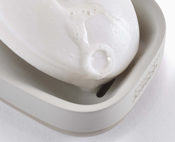 Joseph Joseph Slim™ Compact Matt Ecru Soap Dish