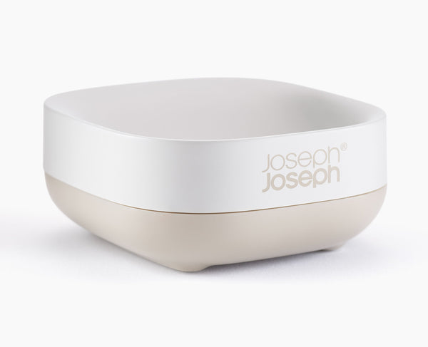 Joseph Joseph Slim™ Compact Matt Ecru Soap Dish