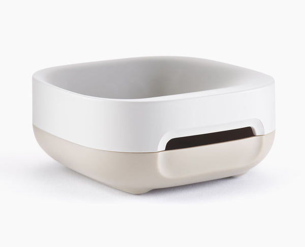 Joseph Joseph Slim™ Compact Matt Ecru Soap Dish