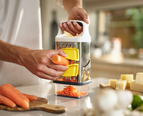 joseph joseph Multi-Grip™ Box Grater with Precision Food-Grip