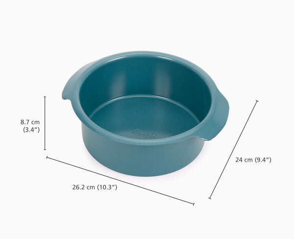 Joseph Joseph Nest™ Bake Non-Stick 8" Blue Round Cake Pan