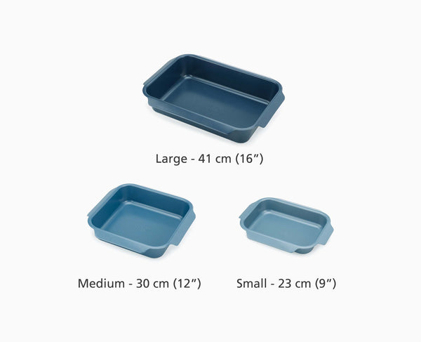Joseph Joseph Nest™ Oven Non-stick Large Blue Roasting Pan