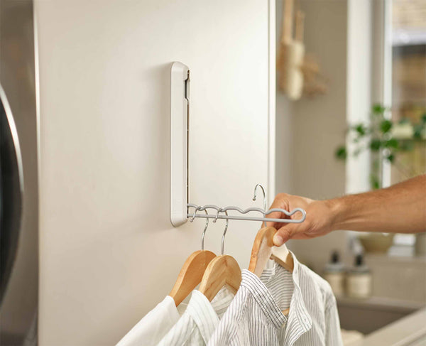joseph joseph Orderly™ Ecru Retractable Hanging Rack