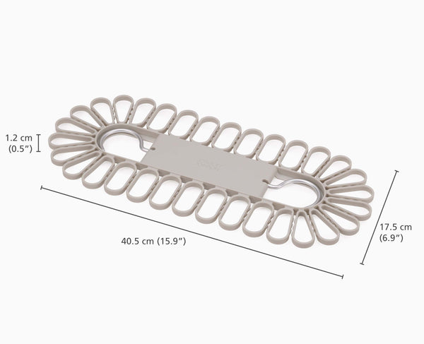 Joseph Joseph Petal™ 32-piece Quick-grip Ecru Drying Hanger
