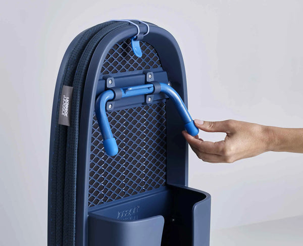 Joseph Joseph Pocket Plus Folding Blue Ironing Board With Advanced Cover