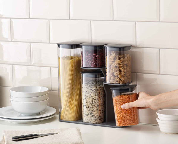 joseph joseph Podium™ 5-piece Gray Storage Container Set