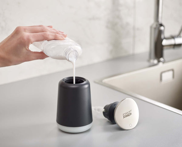 Joseph Joseph Presto™ Gray Hygienic Soap Dispenser