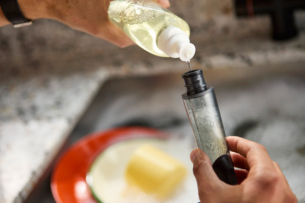 Joseph Joseph SinkTech™ Soap Dispensing Dish Brush With Steel Stand