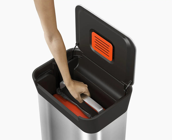 Joseph Joseph Titan 30L Stainless-steel Trash Compactor