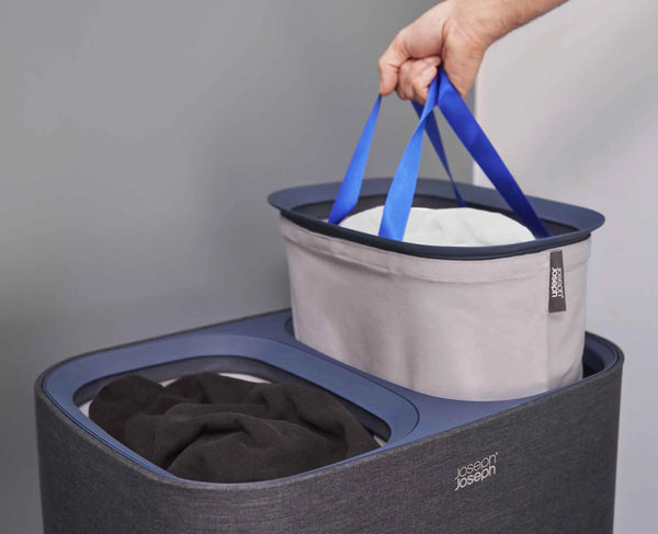 joseph joseph Tota 90L Black Laundry Separation Basket joseph joseph Tota 90L Black Laundry Separation Basket