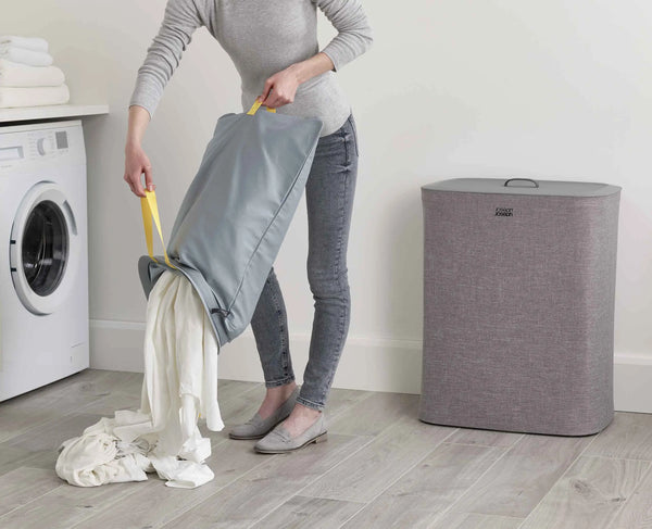Joseph Joseph Tota 90L Gray Laundry Separation Basket