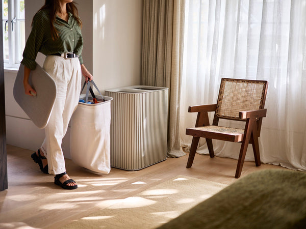 Joseph Joseph Tota Luxe 90L Ecru Laundry Separation Basket