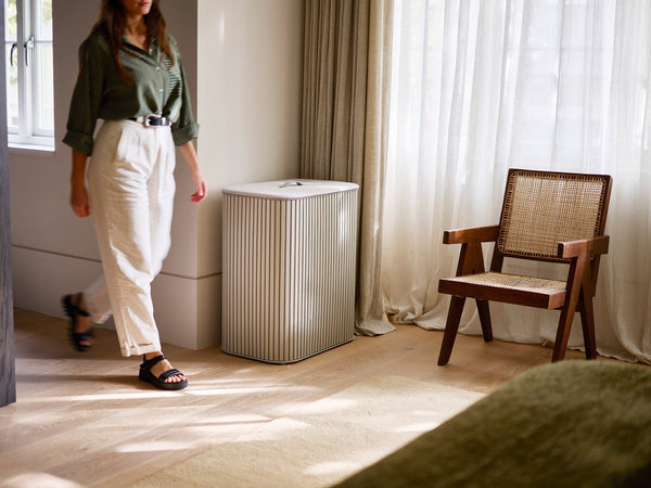 joseph joseph Tota Trio Luxe 90L Ecru Laundry Separation Basket