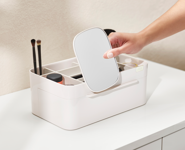 Joseph Joseph Viva Large Cosmetic Organizer With Removable Mirror