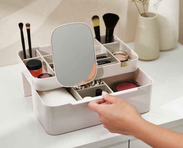 Joseph Joseph Viva Large Cosmetic Organizer With Removable Mirror